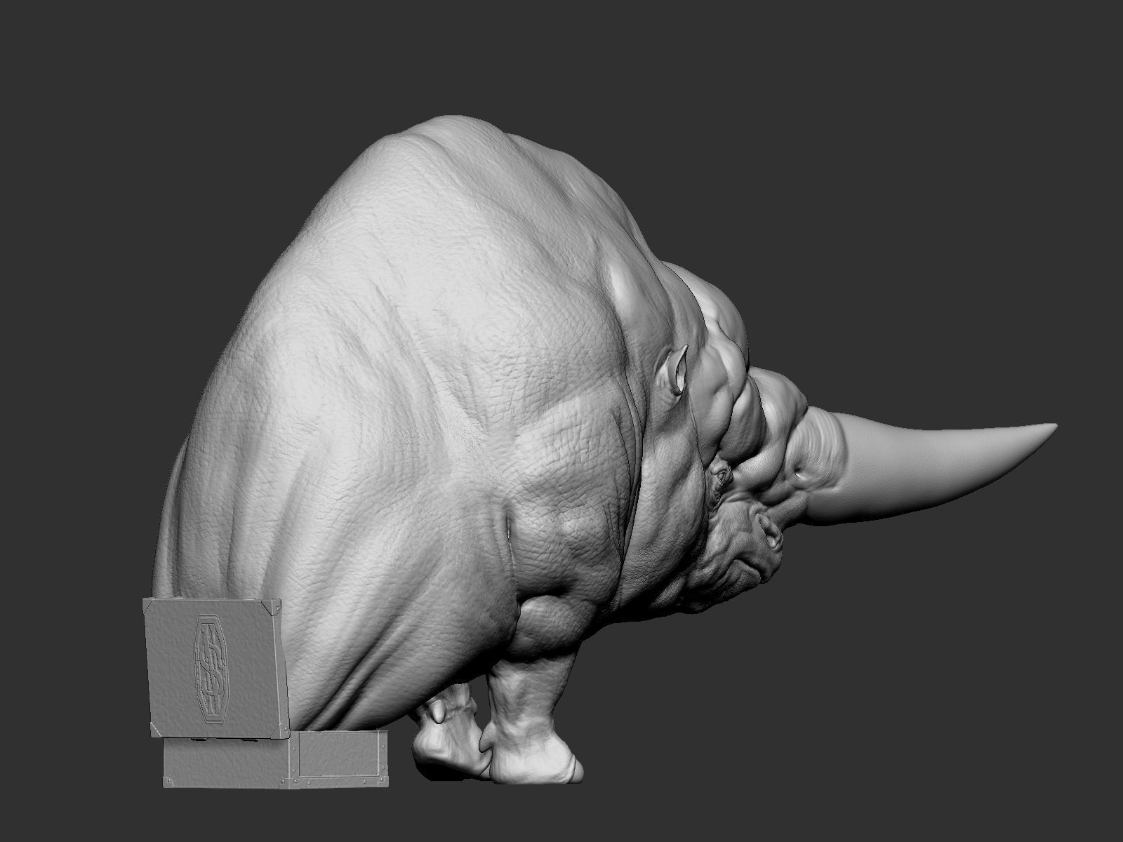 Harry Potter - Erumpent 3D print model_10