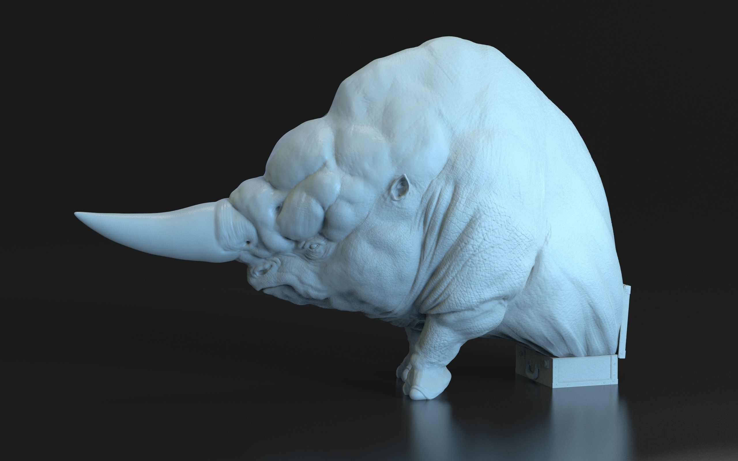 Harry Potter - Erumpent 3D print model_20