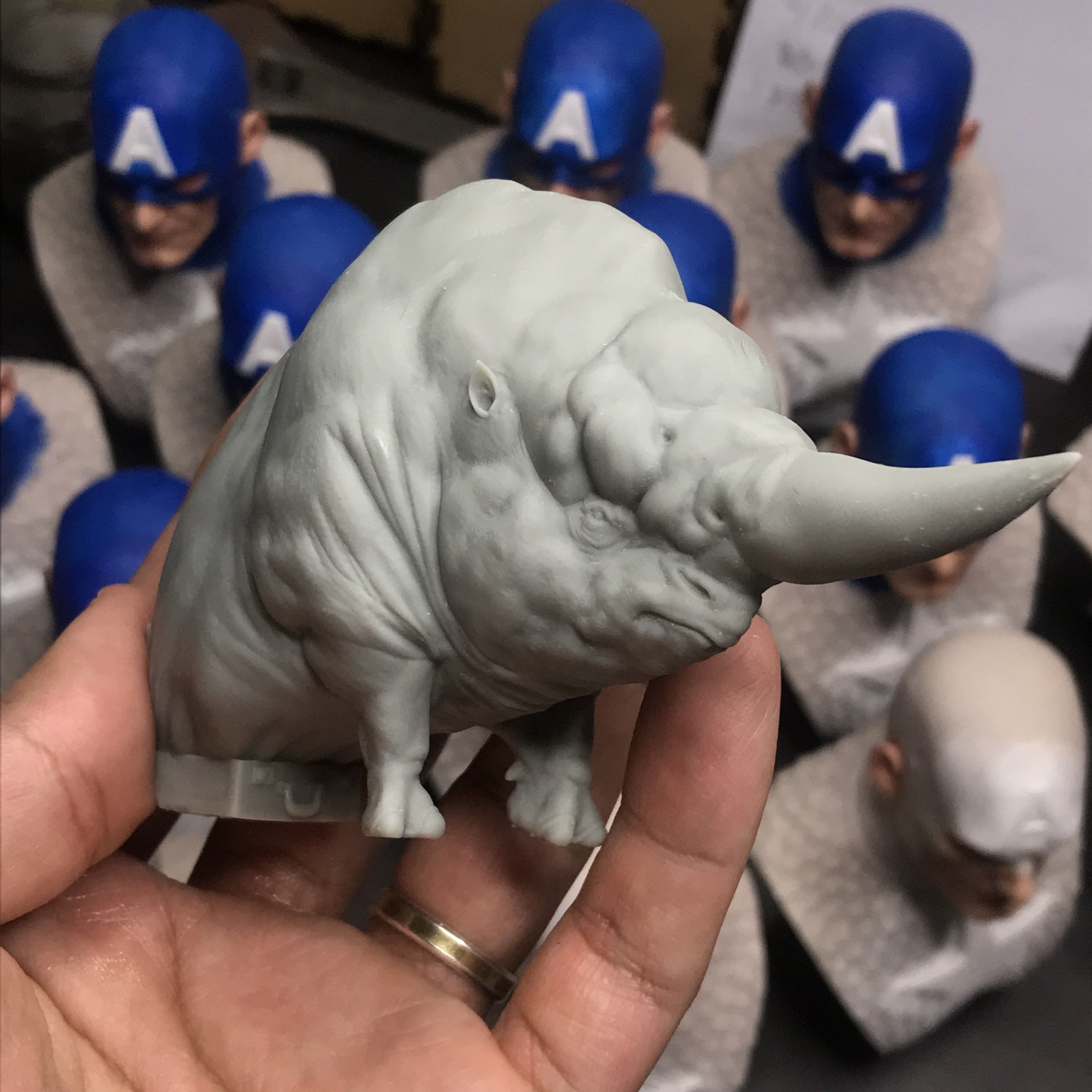 Harry Potter - Erumpent 3D print model_1