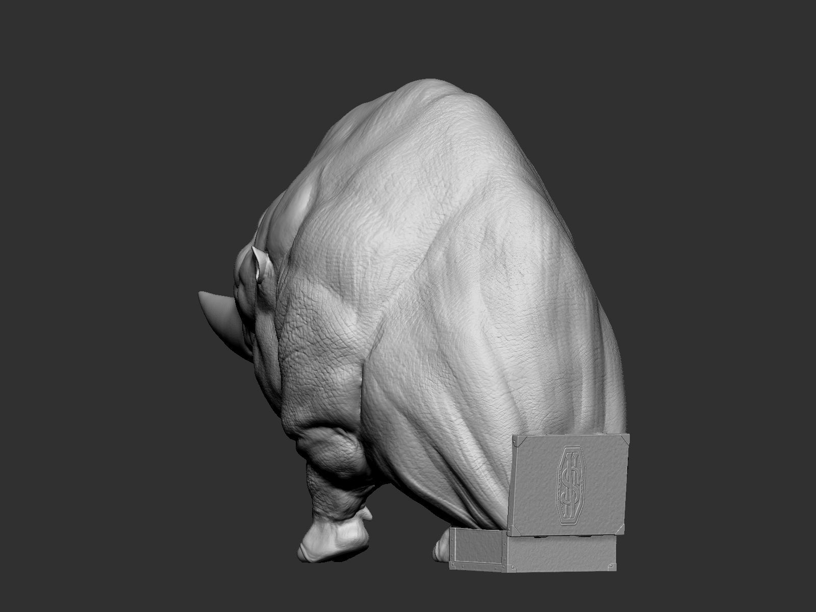 Harry Potter - Erumpent 3D print model_11