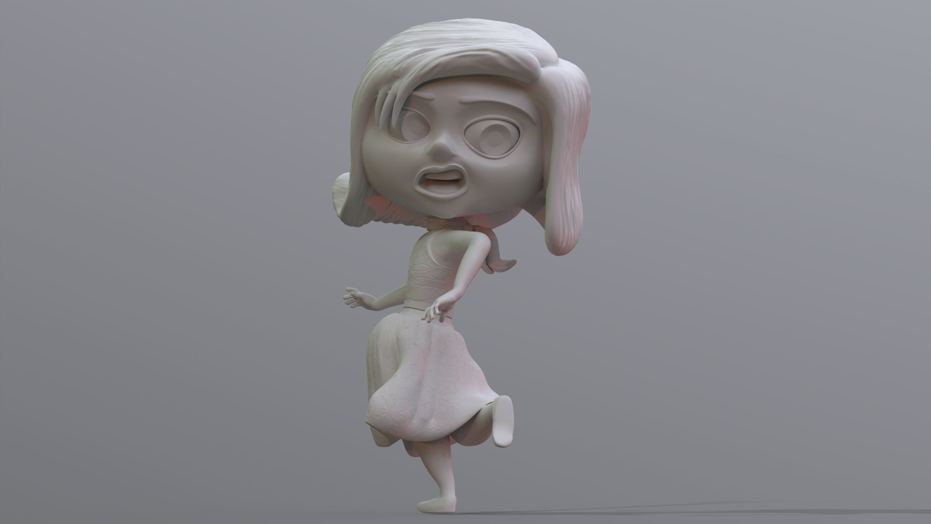 Disgust from Inside Out Renderable 3D print model_4