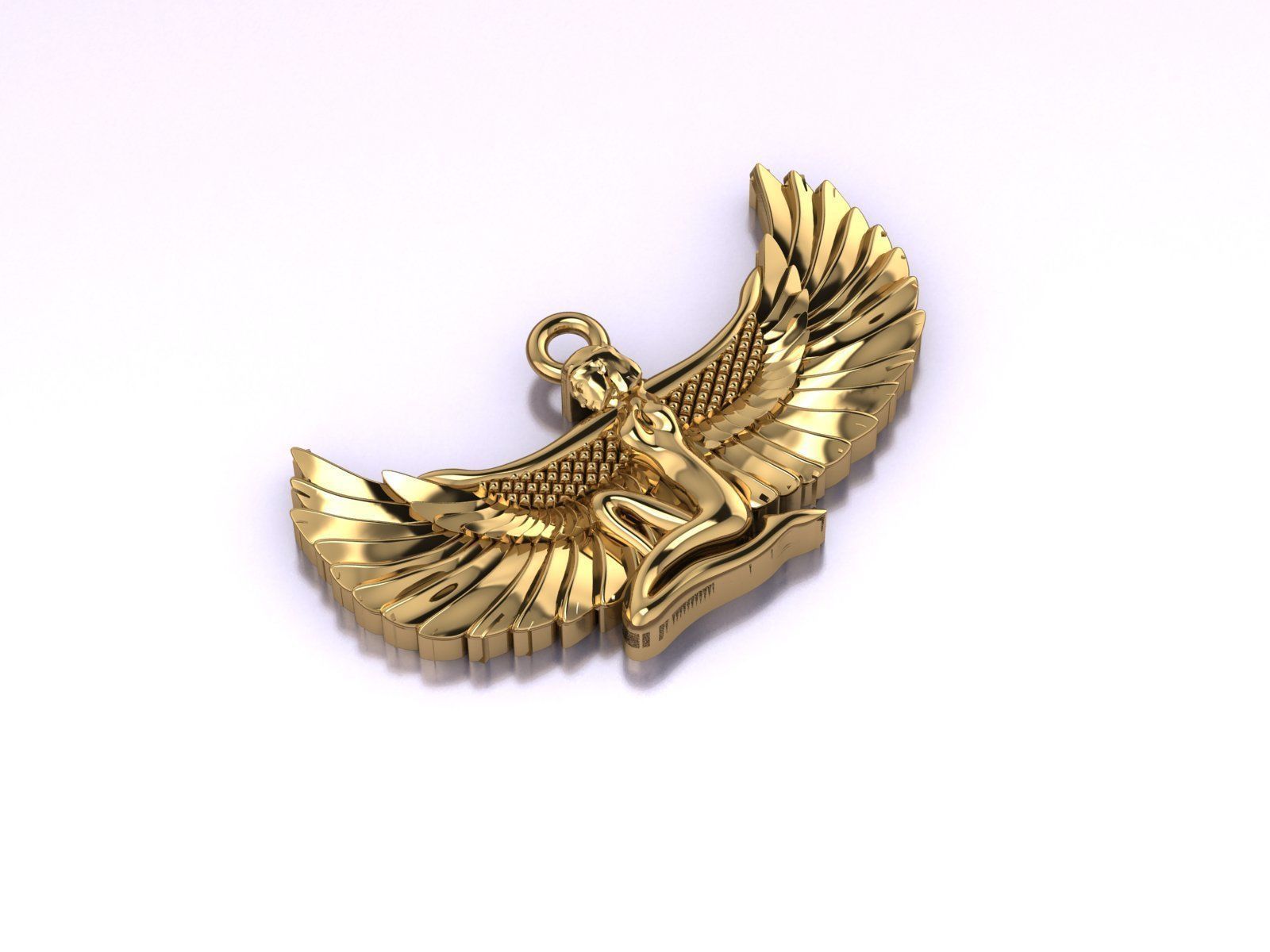 Pendant isis S272 3D print model_2