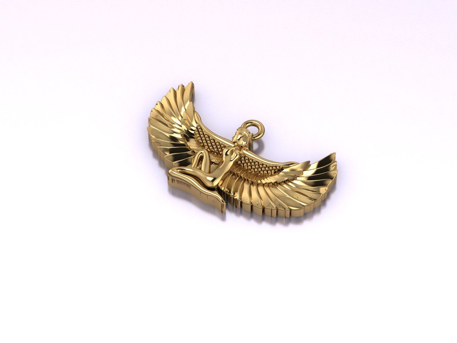 Pendant isis S272 3D print model_5