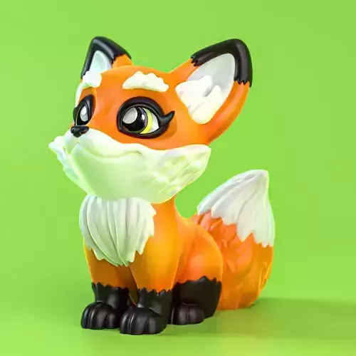 CUTE FOX  NO SUPPORTS