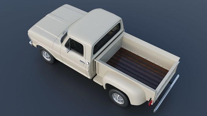 F-100 1970 3D print model 6