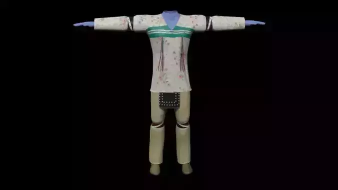 Men Cherokee styled outfit