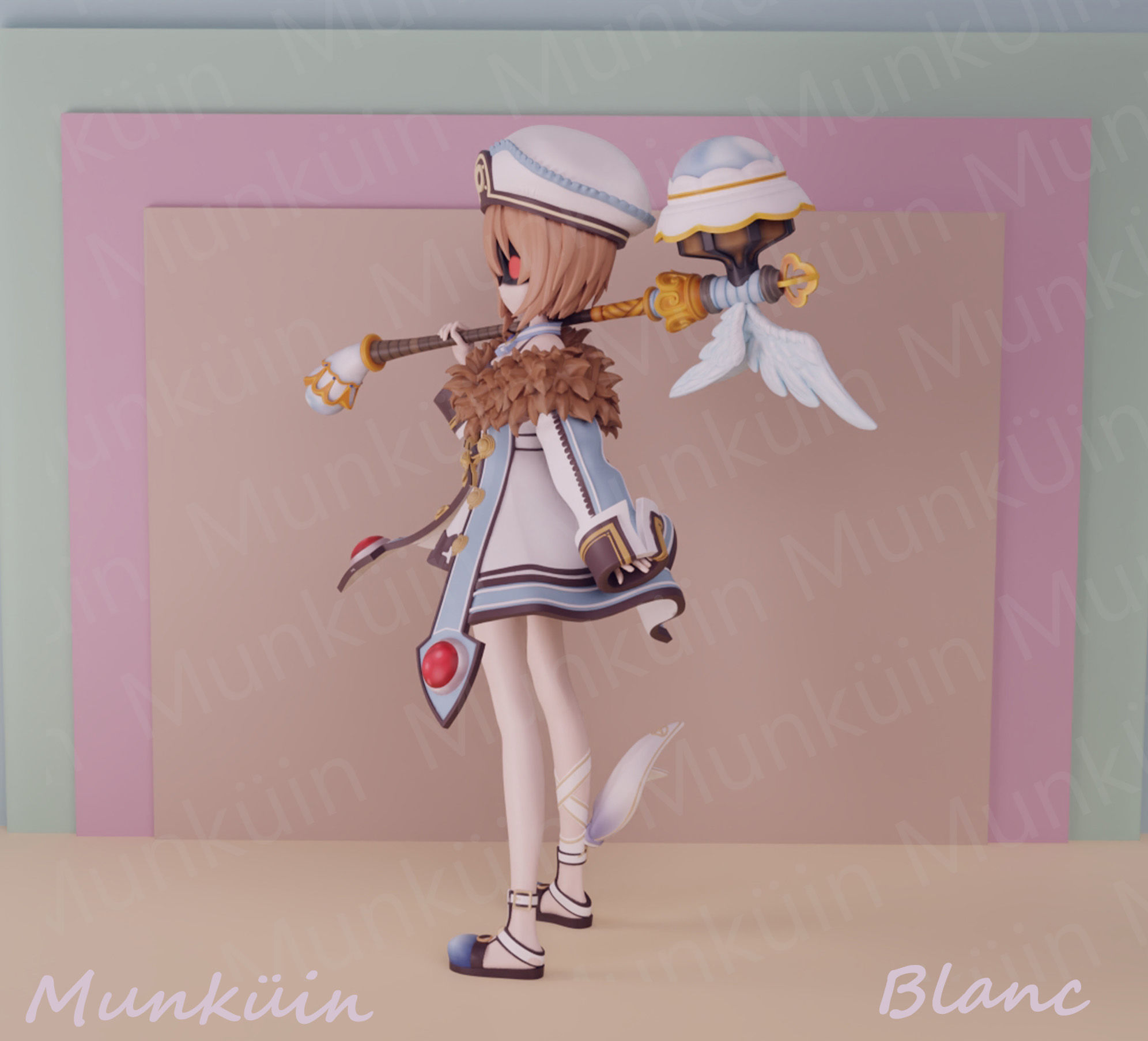 Fan Art - Blanc 3D print model_15