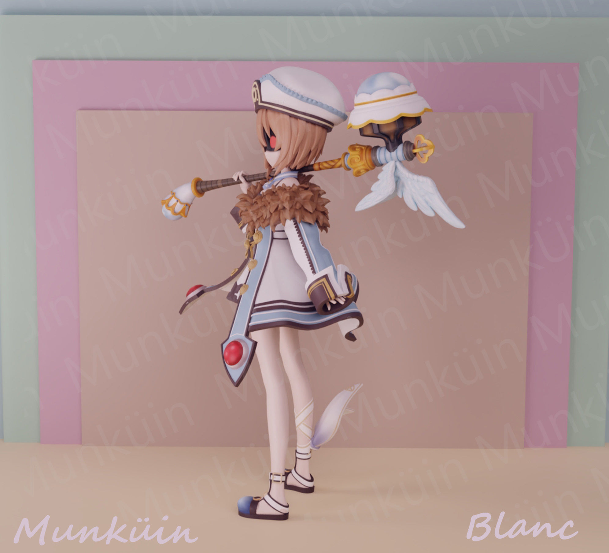 Fan Art - Blanc 3D print model_2