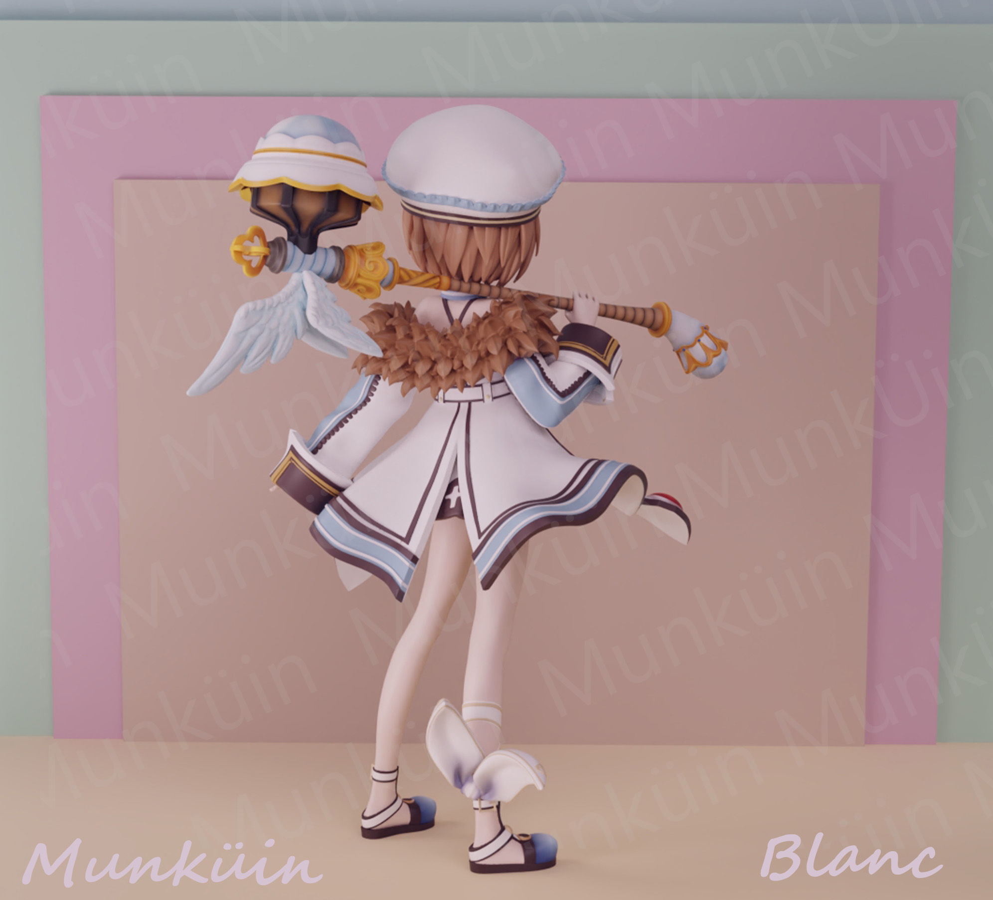 Fan Art - Blanc 3D print model_12