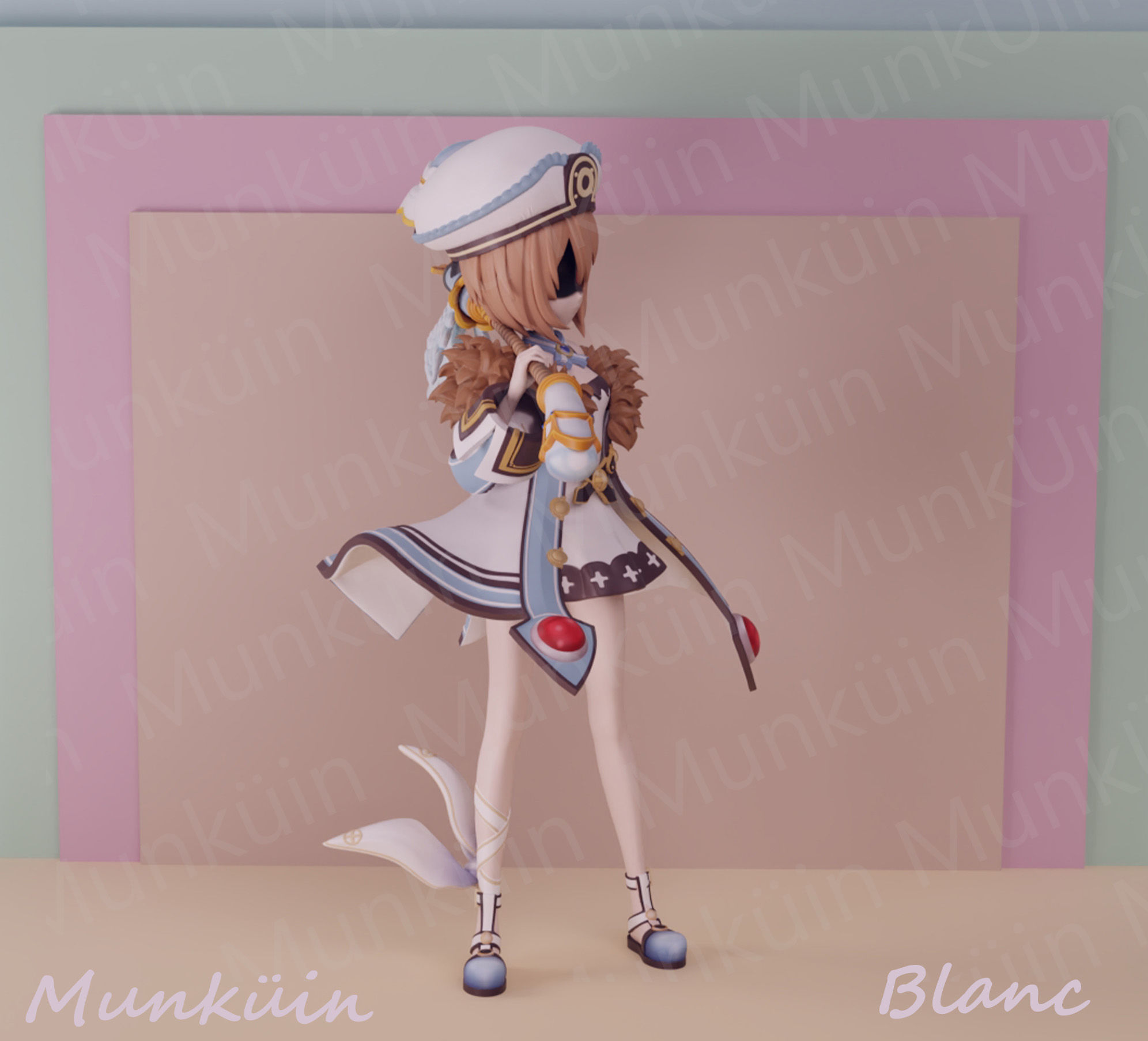 Fan Art - Blanc 3D print model_13