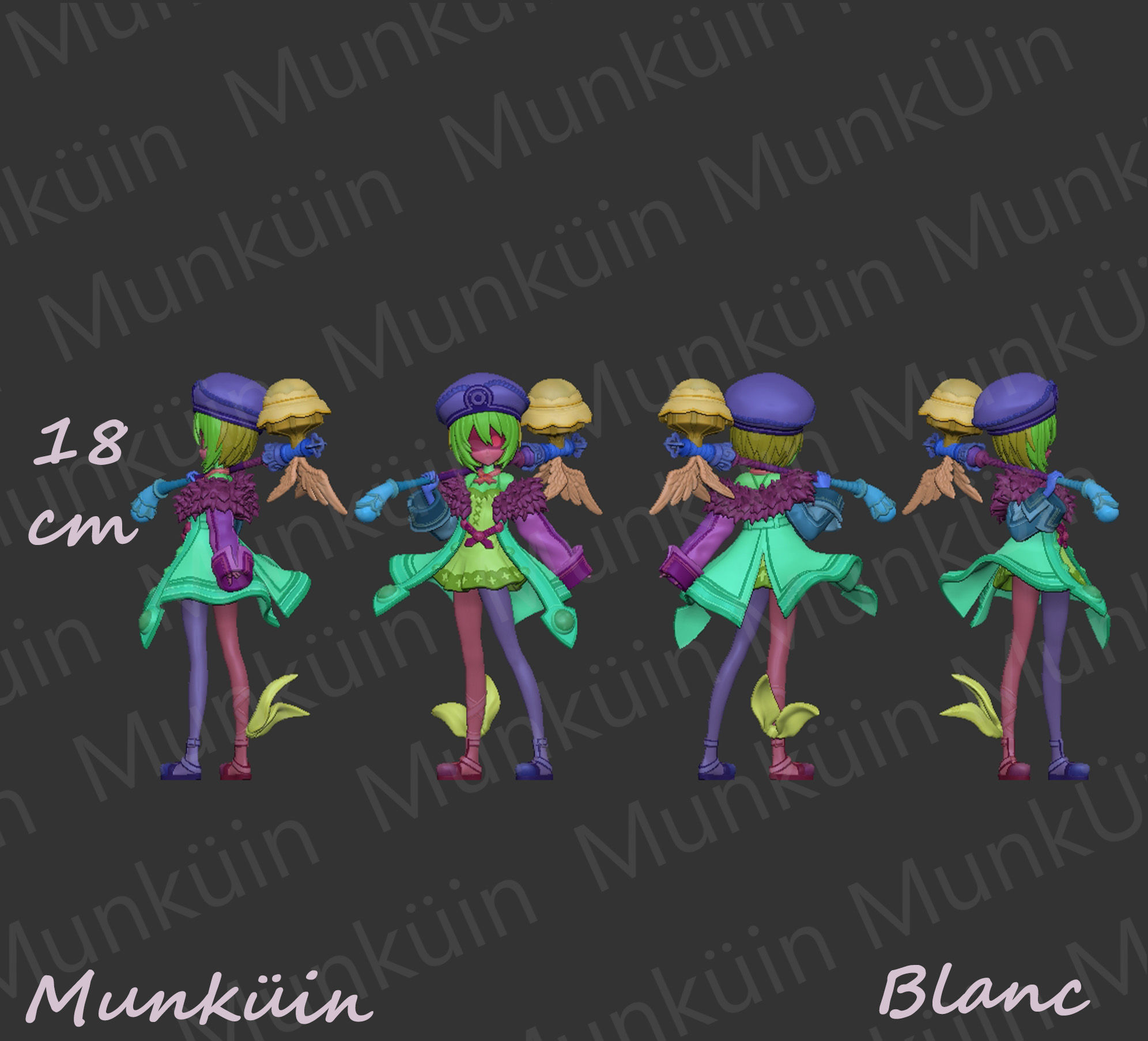 Fan Art - Blanc 3D print model_14