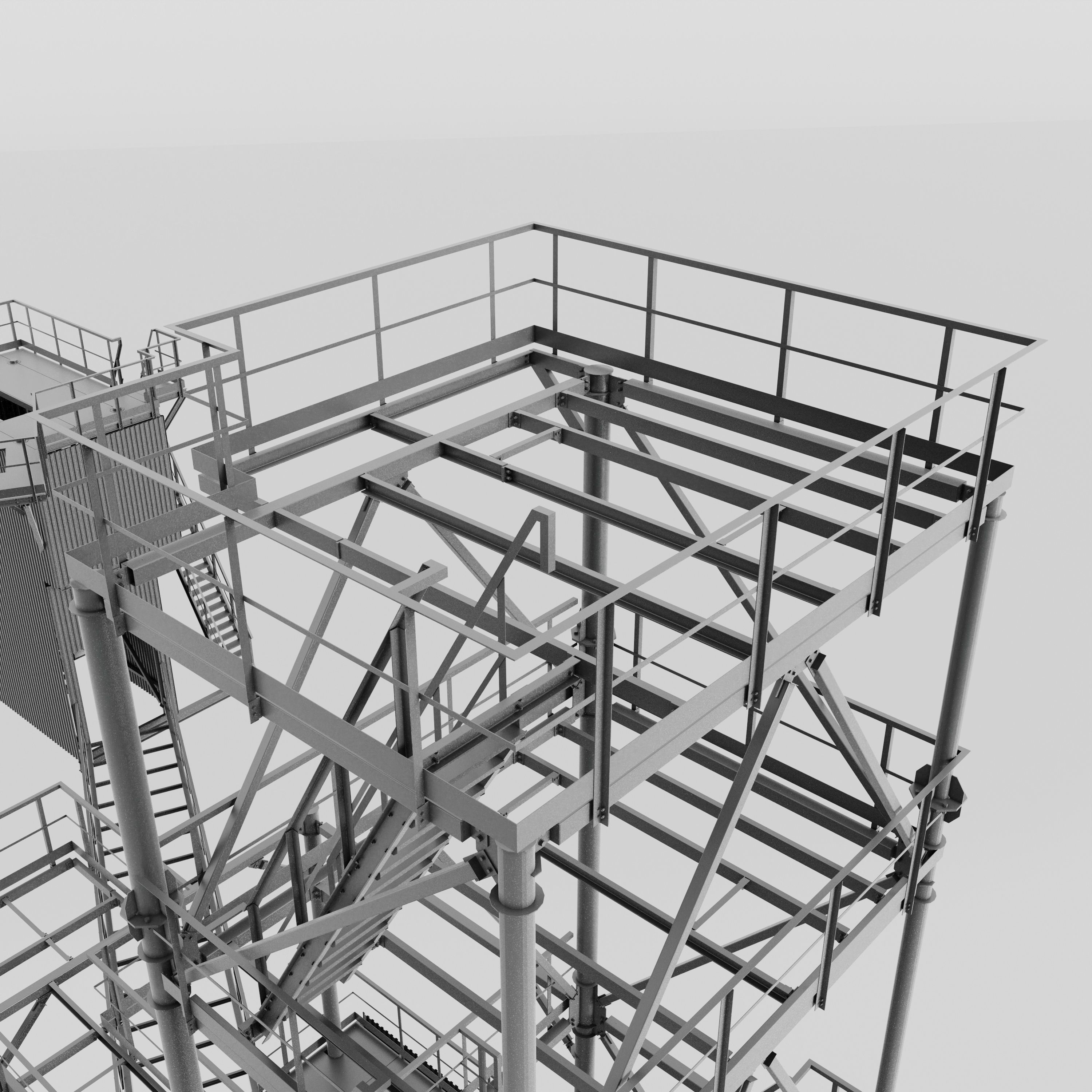 Elevator 3D model_9
