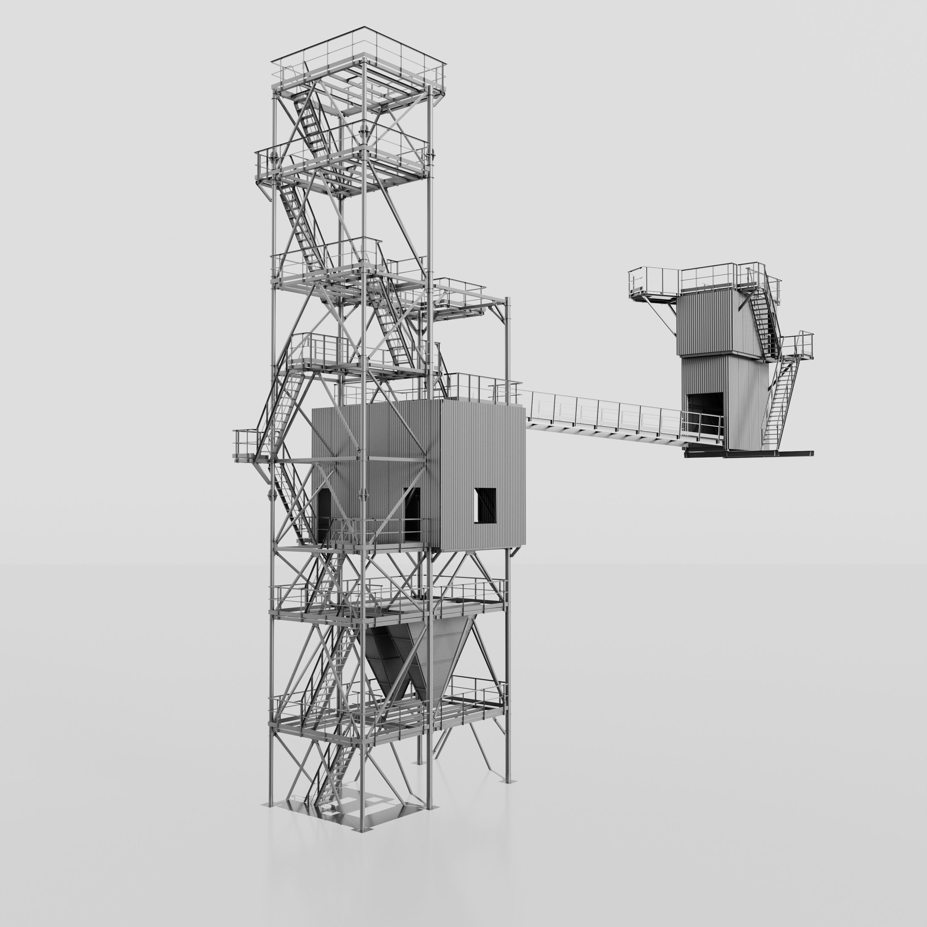 Elevator 3D model_4