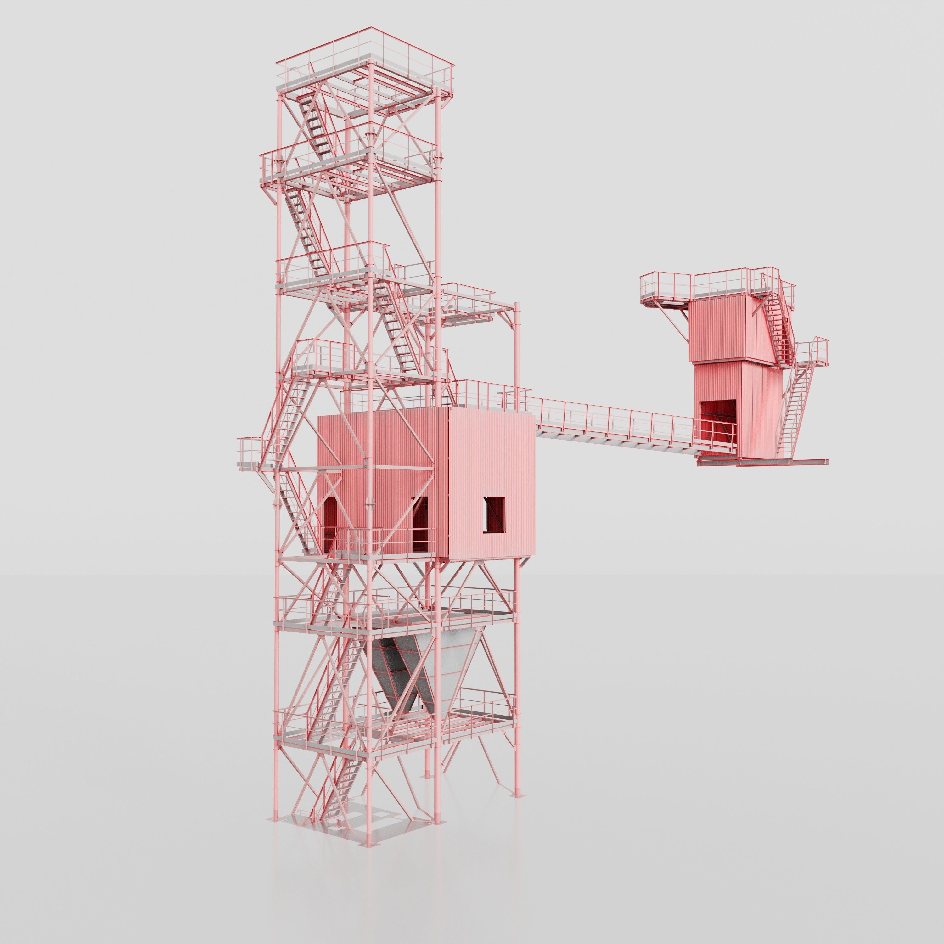 Elevator 3D model_5