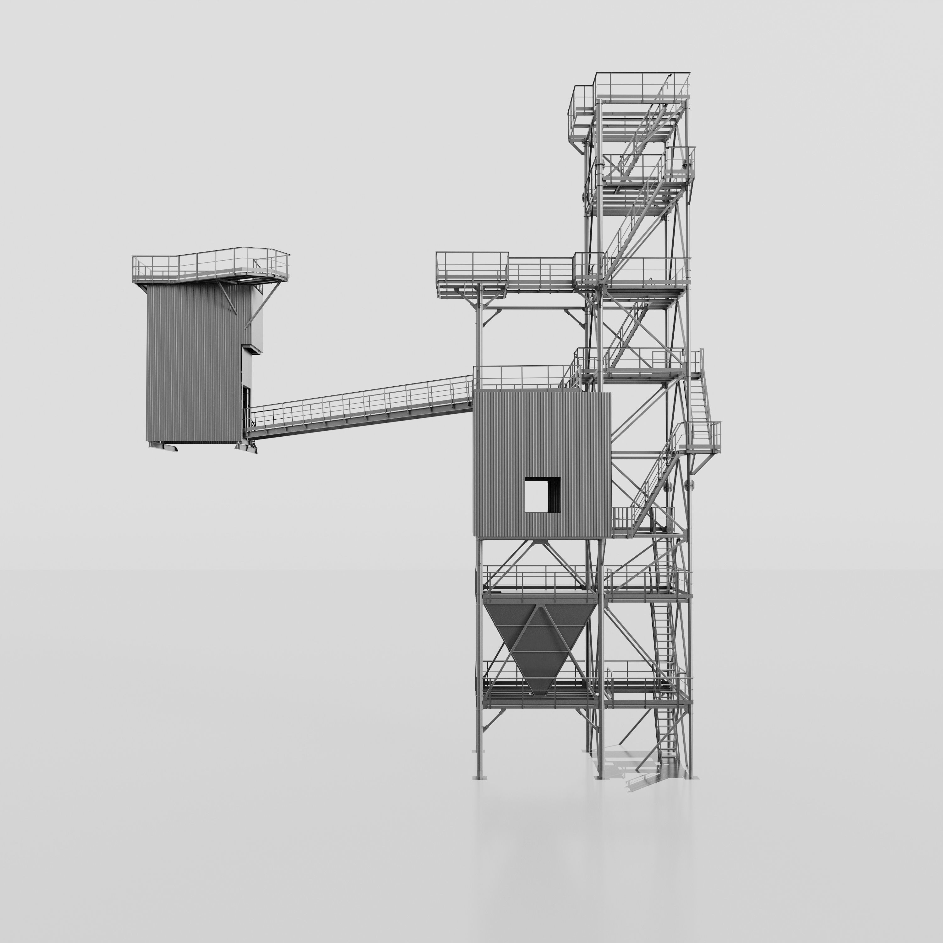 Elevator 3D model_2