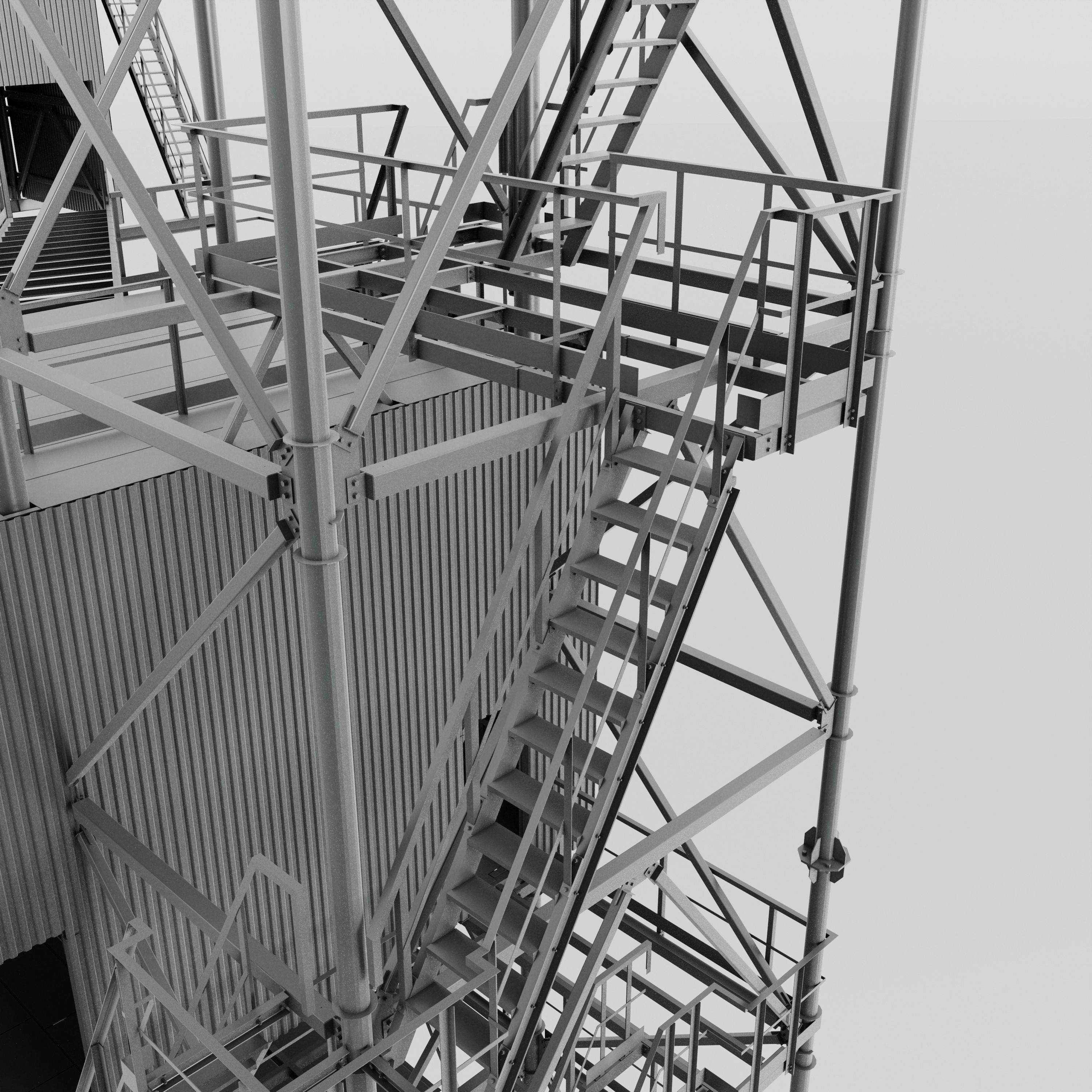 Elevator 3D model_10