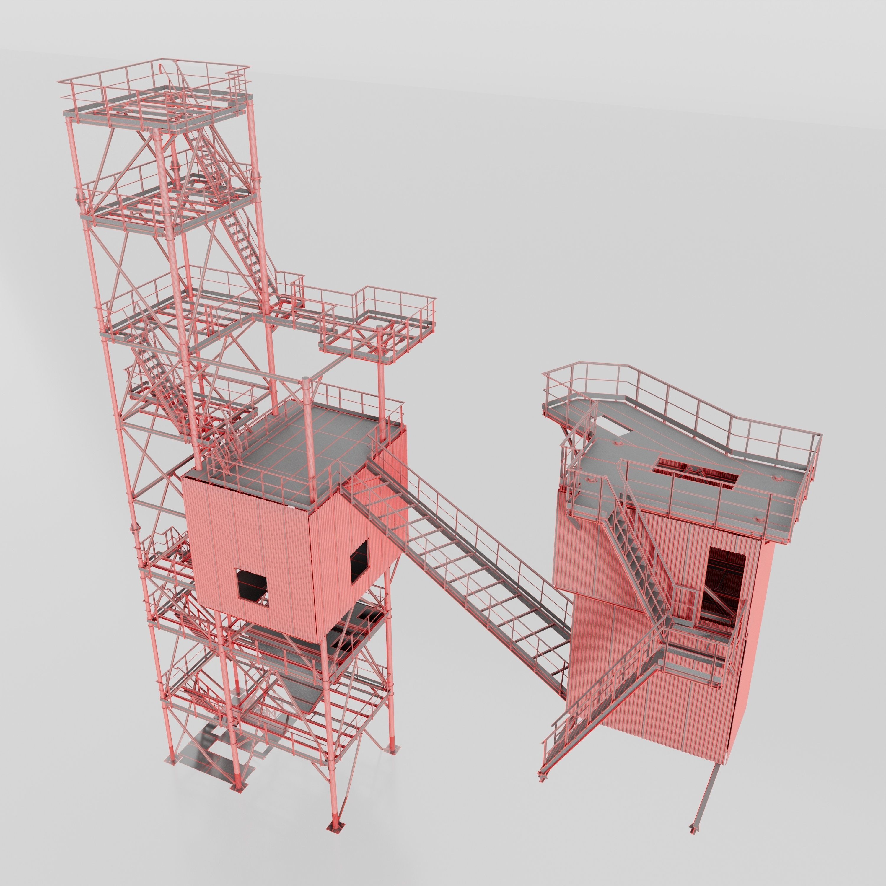 Elevator 3D model_1