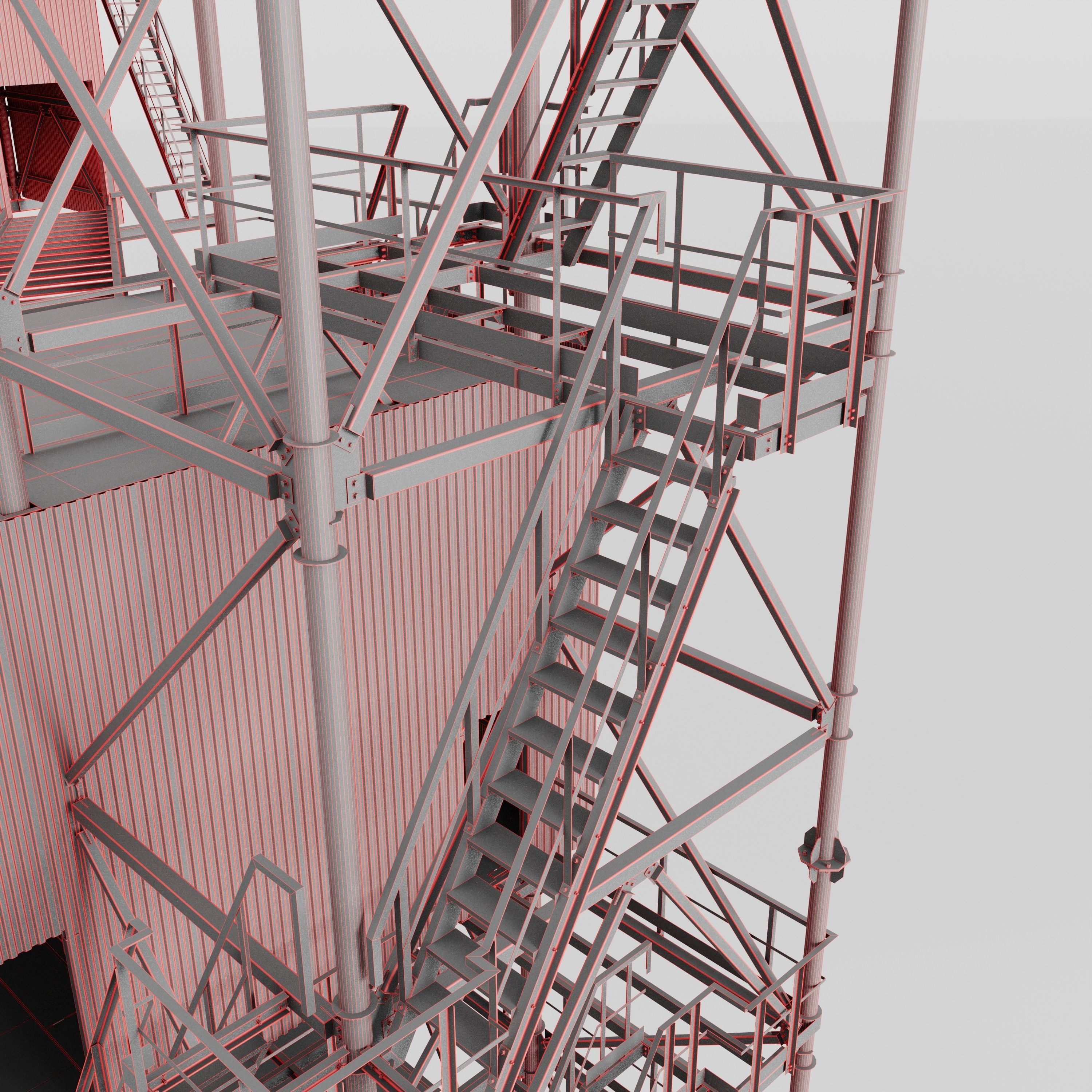 Elevator 3D model_11