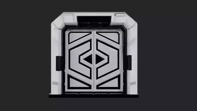 Sci-fi door