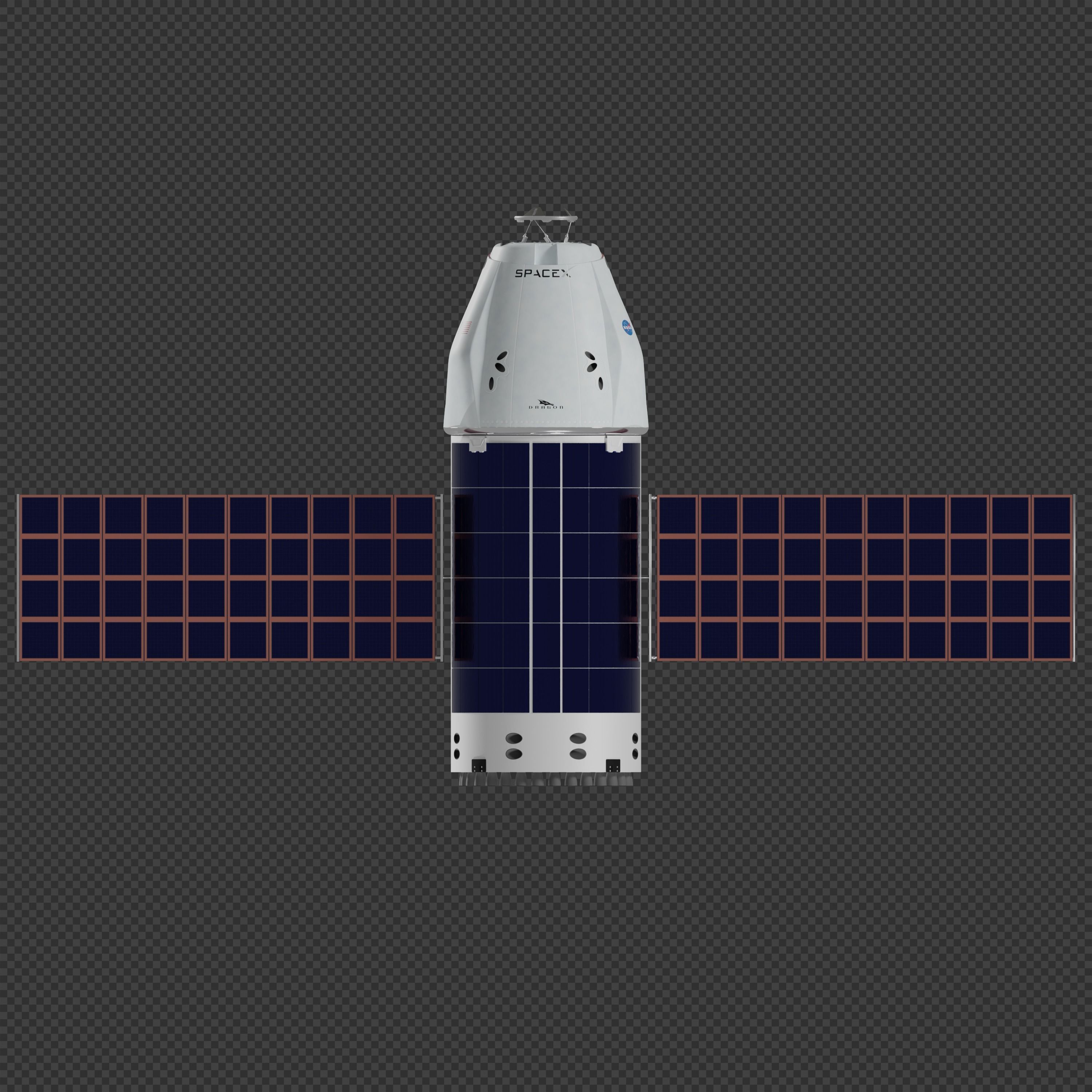 ISS Deorbit Vehicle 3D model_1