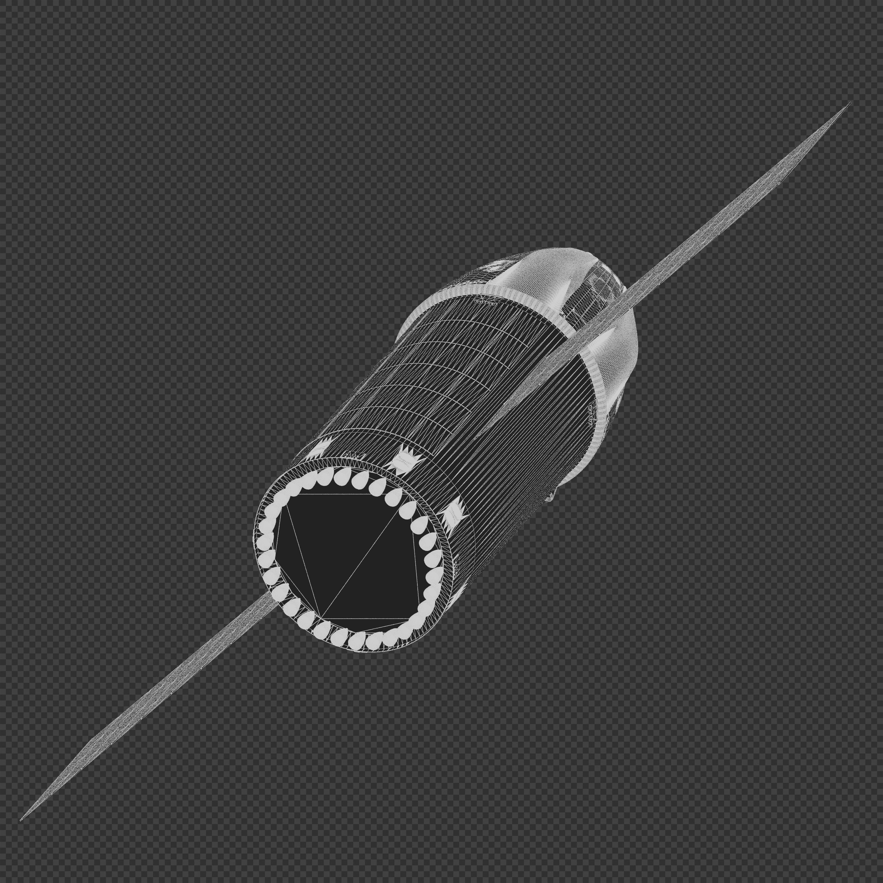 ISS Deorbit Vehicle 3D model_10