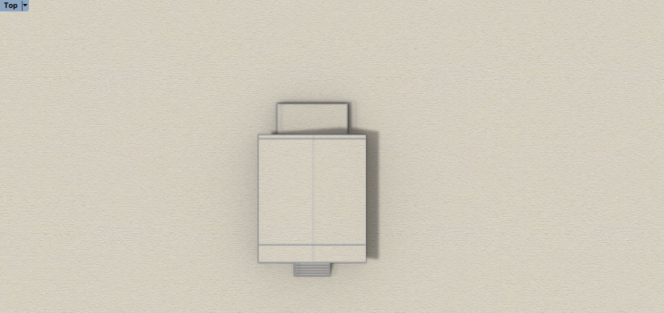 a small simple countryside home Free 3D model_2