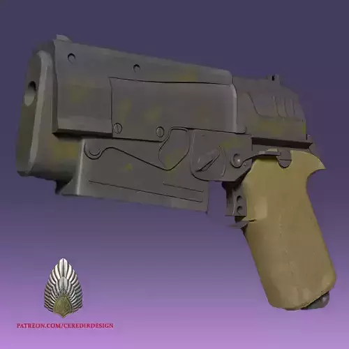 Fallout 10mm Cosplay 3d digital download