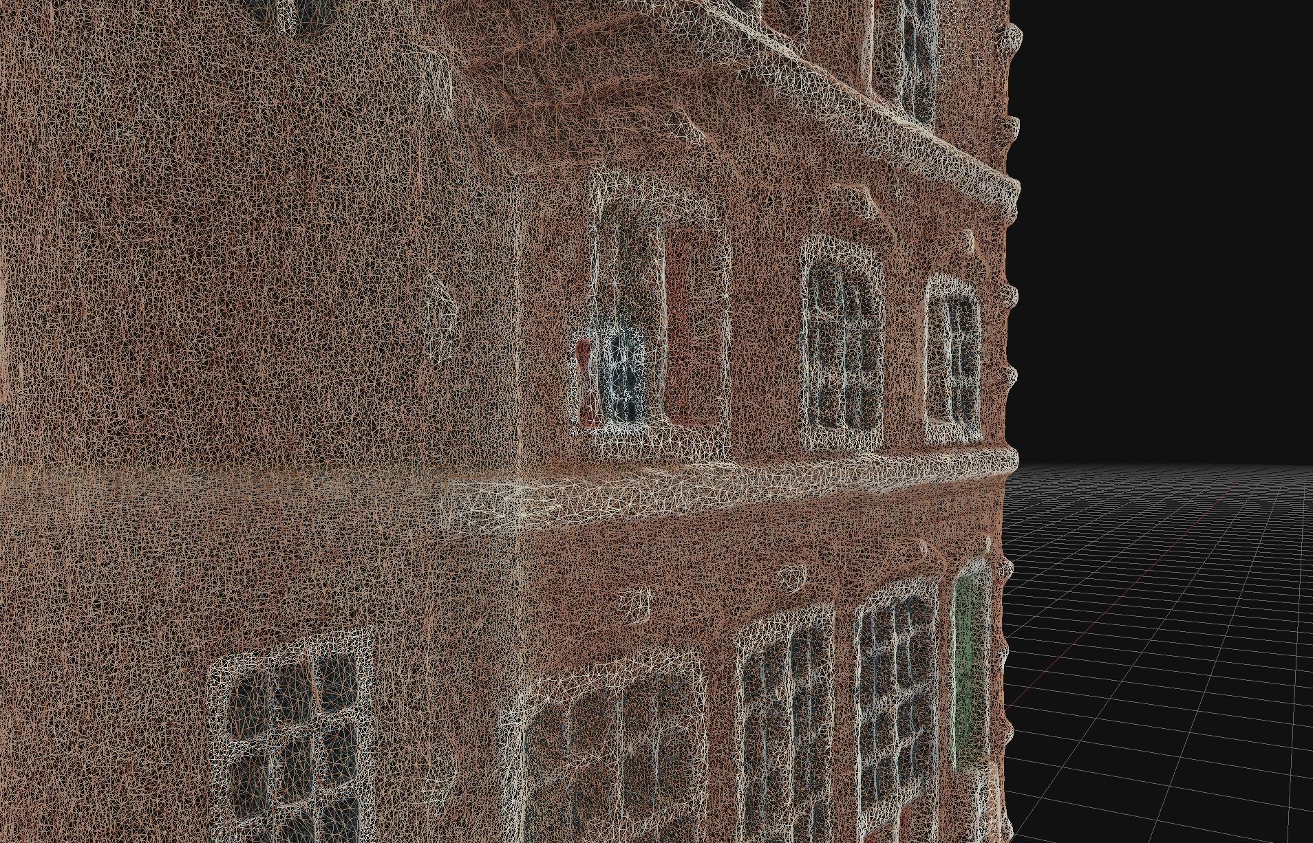 House 6 old hand made stone house based of off Amsterdam 3D model_7