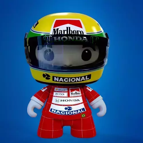 Ayrton Senna Munny