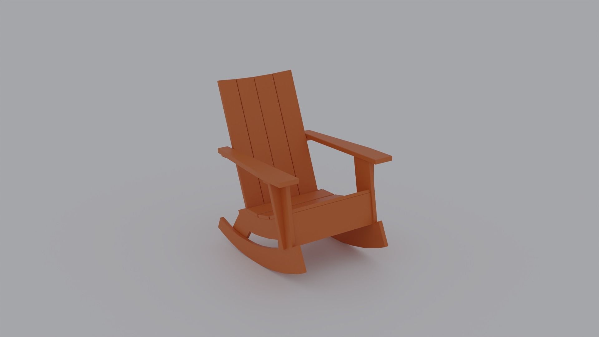 Low Poly Chairs Pack Low-poly 3D model_15