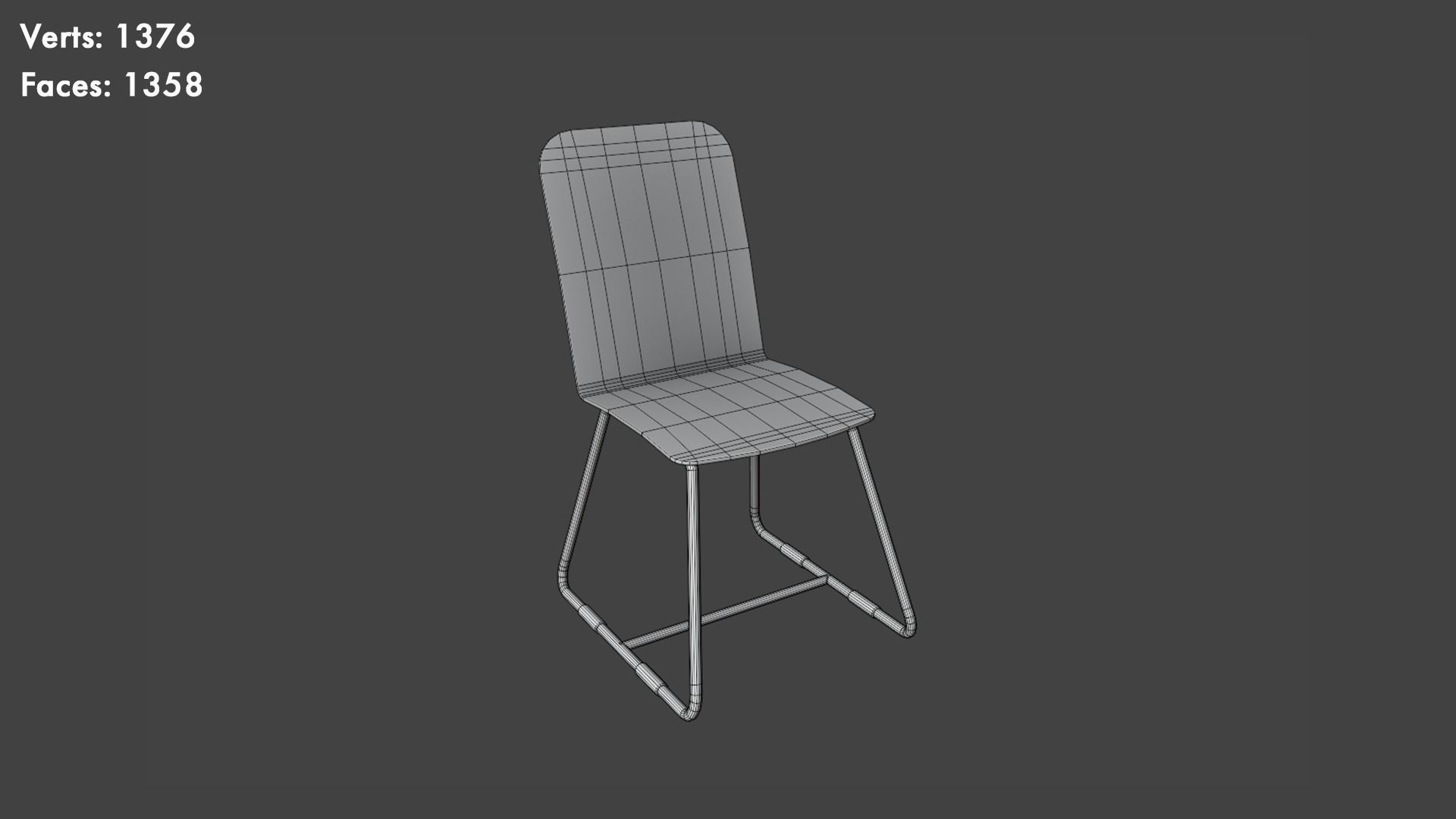 Low Poly Chairs Pack Low-poly 3D model_26