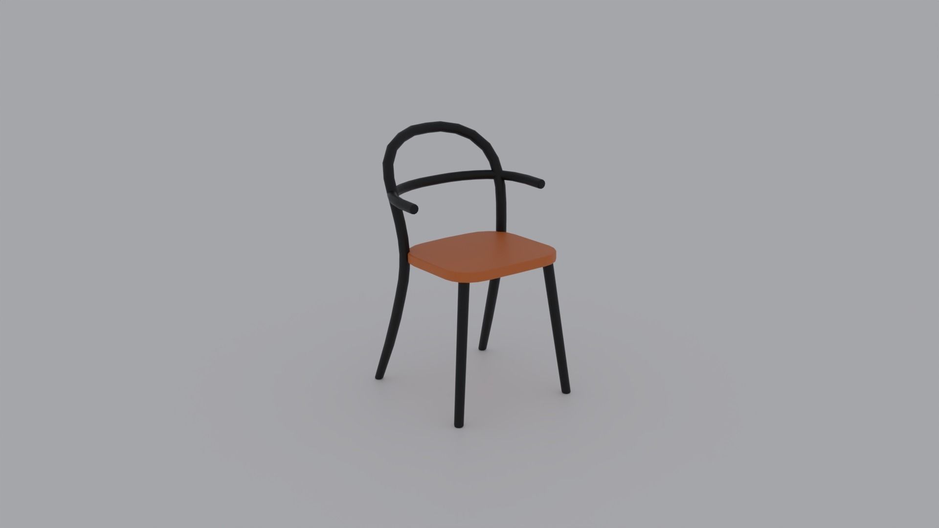 Low Poly Chairs Pack Low-poly 3D model_3
