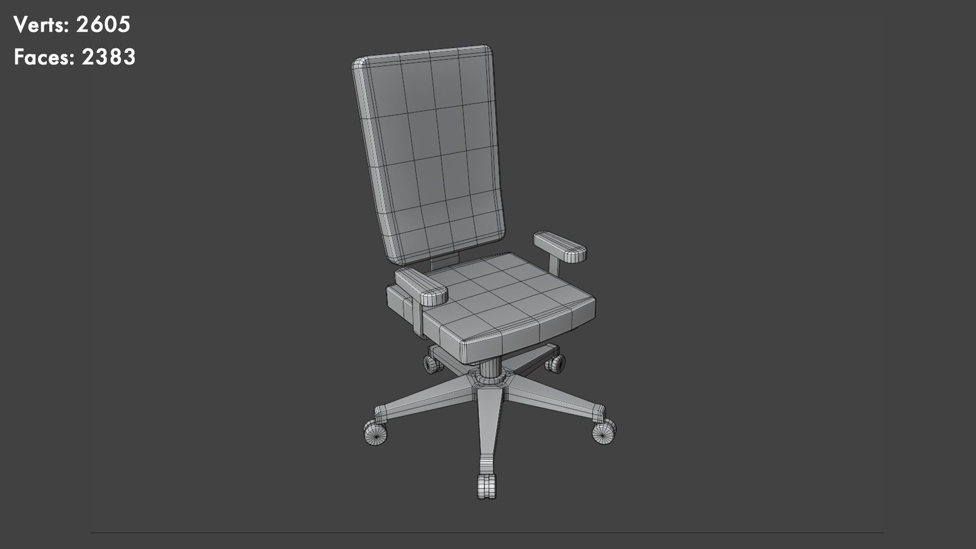 Low Poly Chairs Pack Low-poly 3D model_33