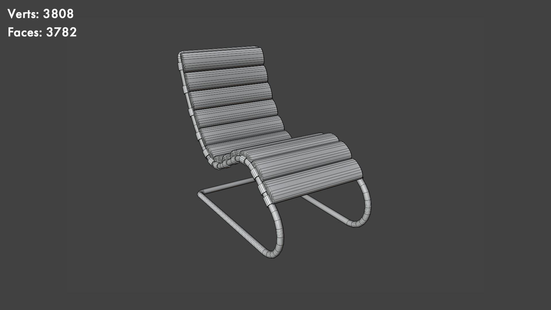 Low Poly Chairs Pack Low-poly 3D model_24
