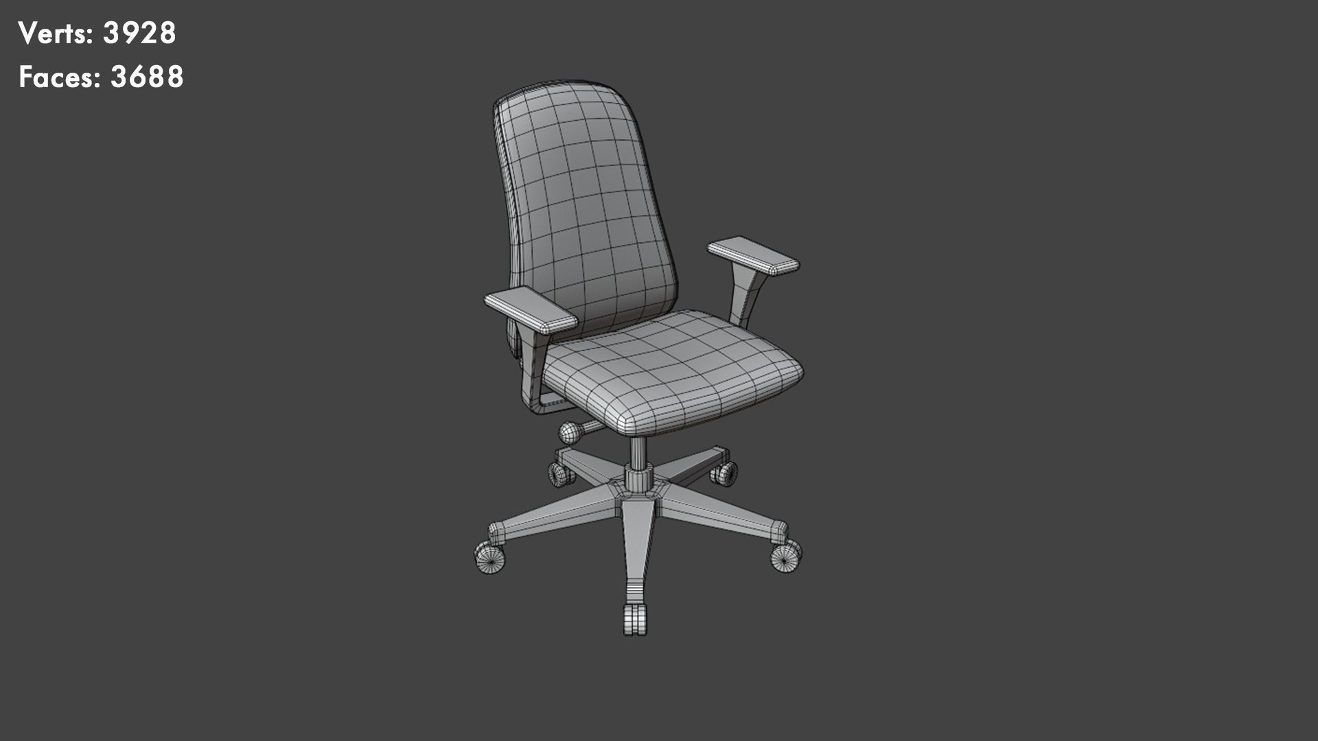 Low Poly Chairs Pack Low-poly 3D model_35