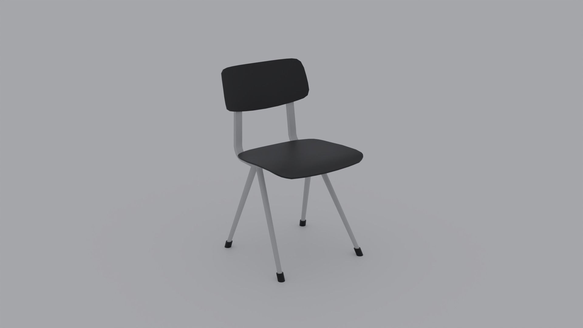 Low Poly Chairs Pack Low-poly 3D model_10