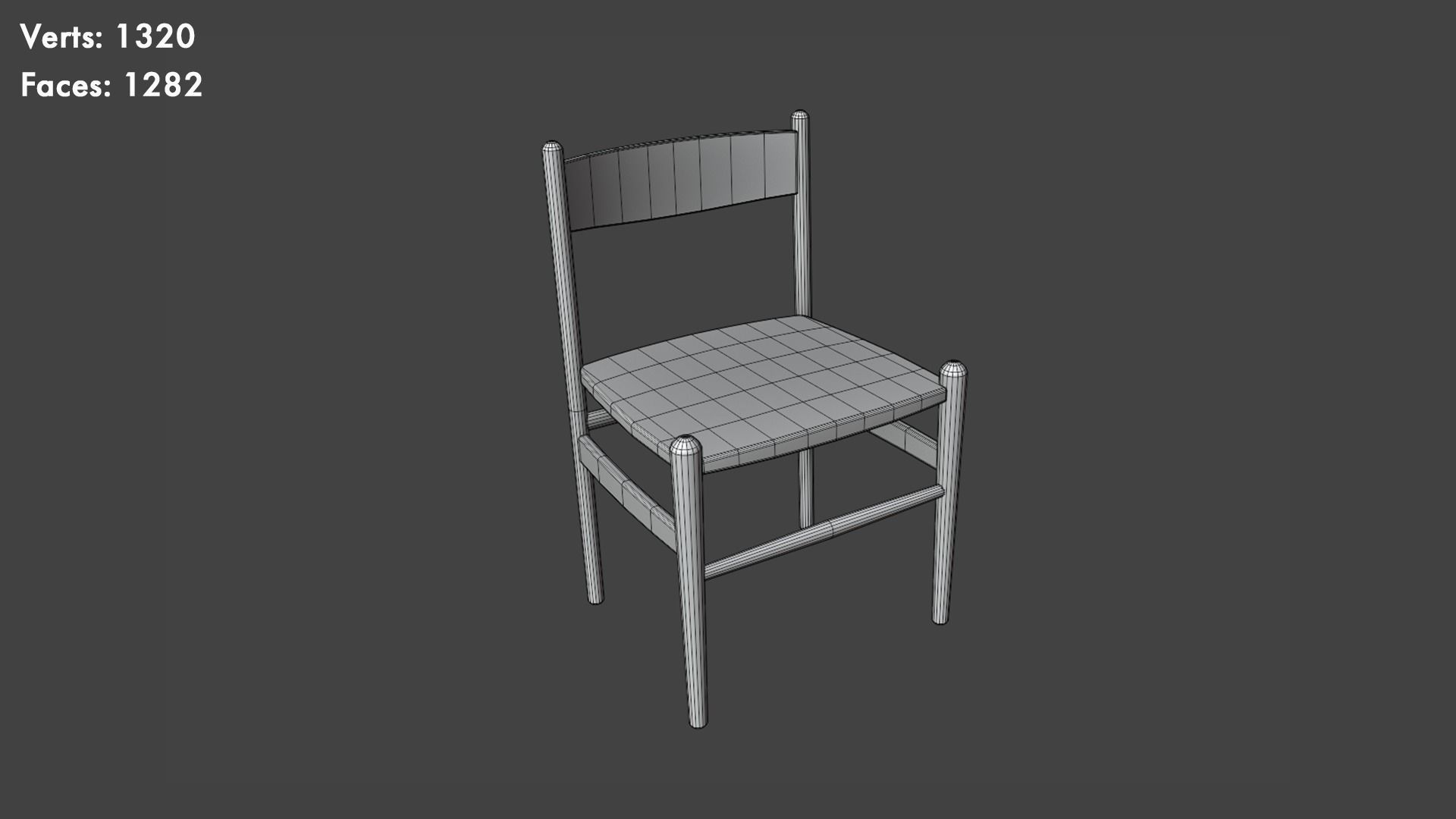 Low Poly Chairs Pack Low-poly 3D model_29