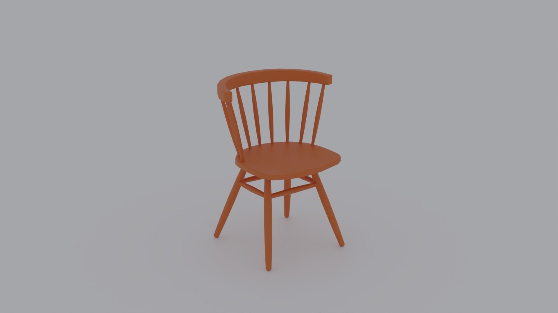 Low Poly Chairs Pack Low-poly 3D model_5