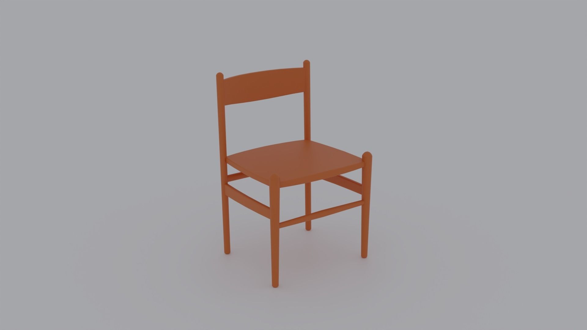 Low Poly Chairs Pack Low-poly 3D model_4
