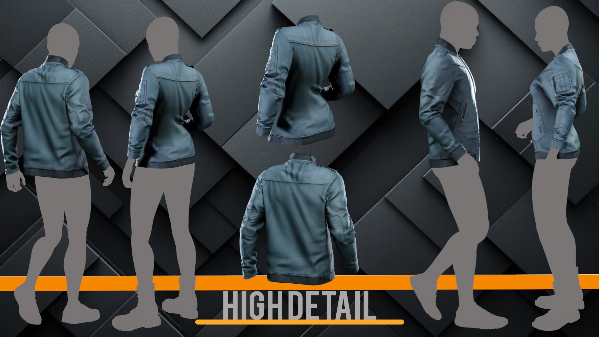 TEXPORT Leader Fleece Innenjacke  - Marvelous Men - Women 3D model_12
