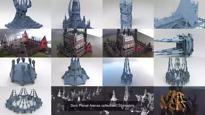 Dark Planet Arenas collection 