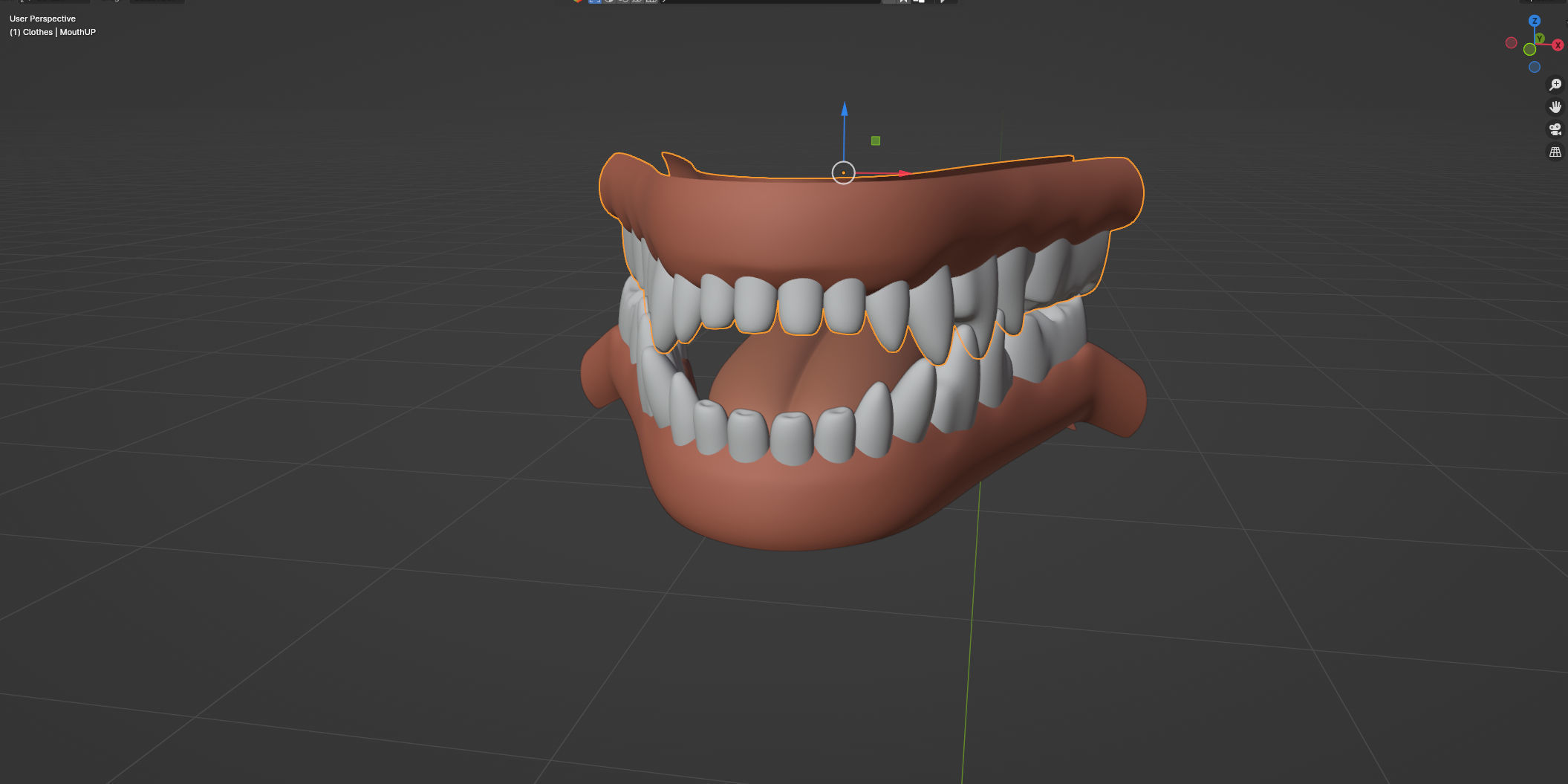 Junie Anthro Fox Low-poly 3D model_62