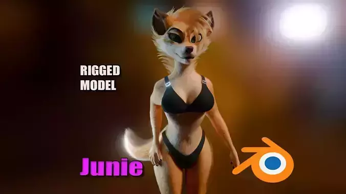 Junie Anthro Fox