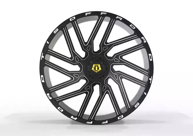 Tis Wheel 554BM 3D model