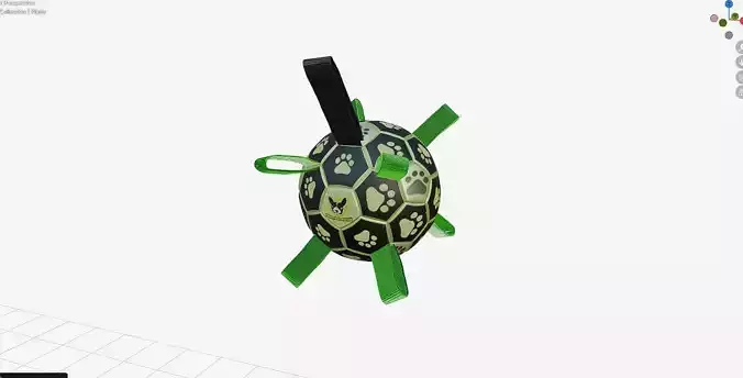 Dog Football Soccerball