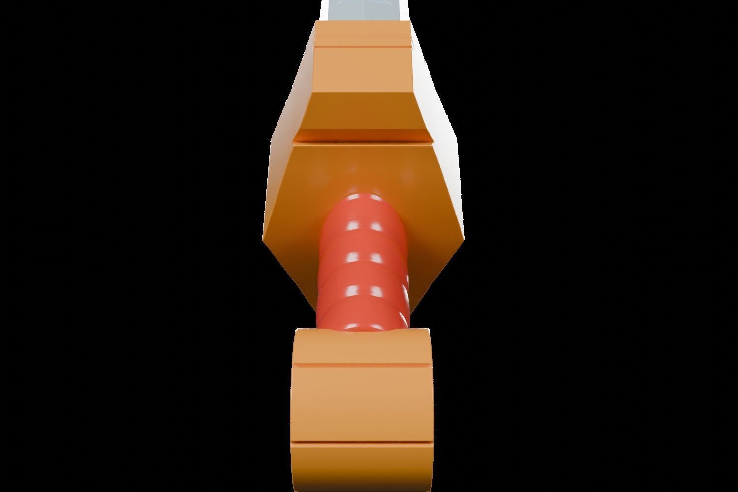 3D Sword Game asset Cartoon Low-poly 3D model_13