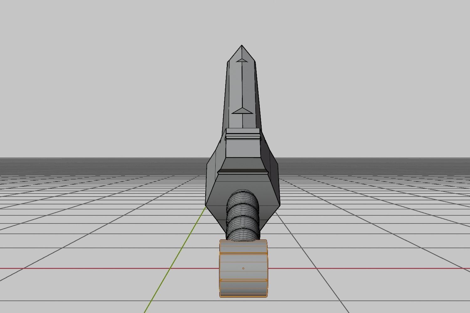 3D Sword Game asset Cartoon Low-poly 3D model_4