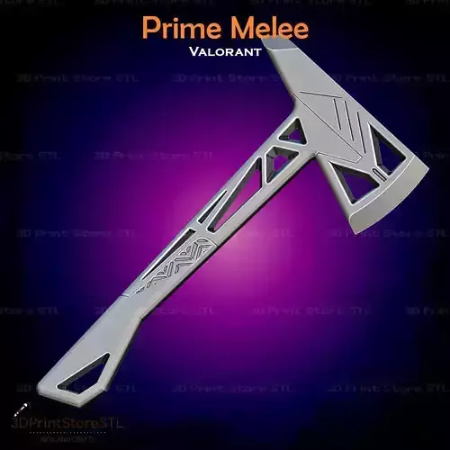 Prime Melee Cosplay Valorant - STL File 3D print model