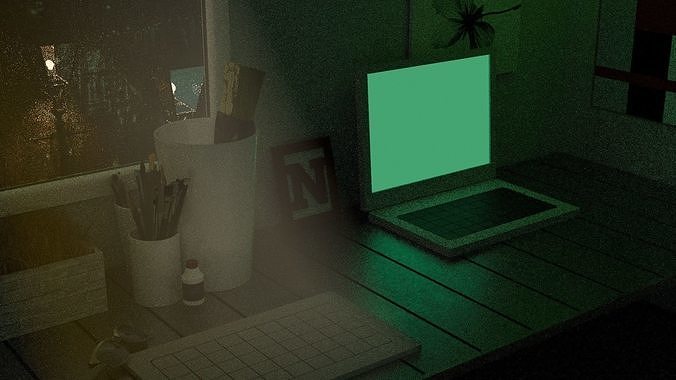 sad mood Free 3D model