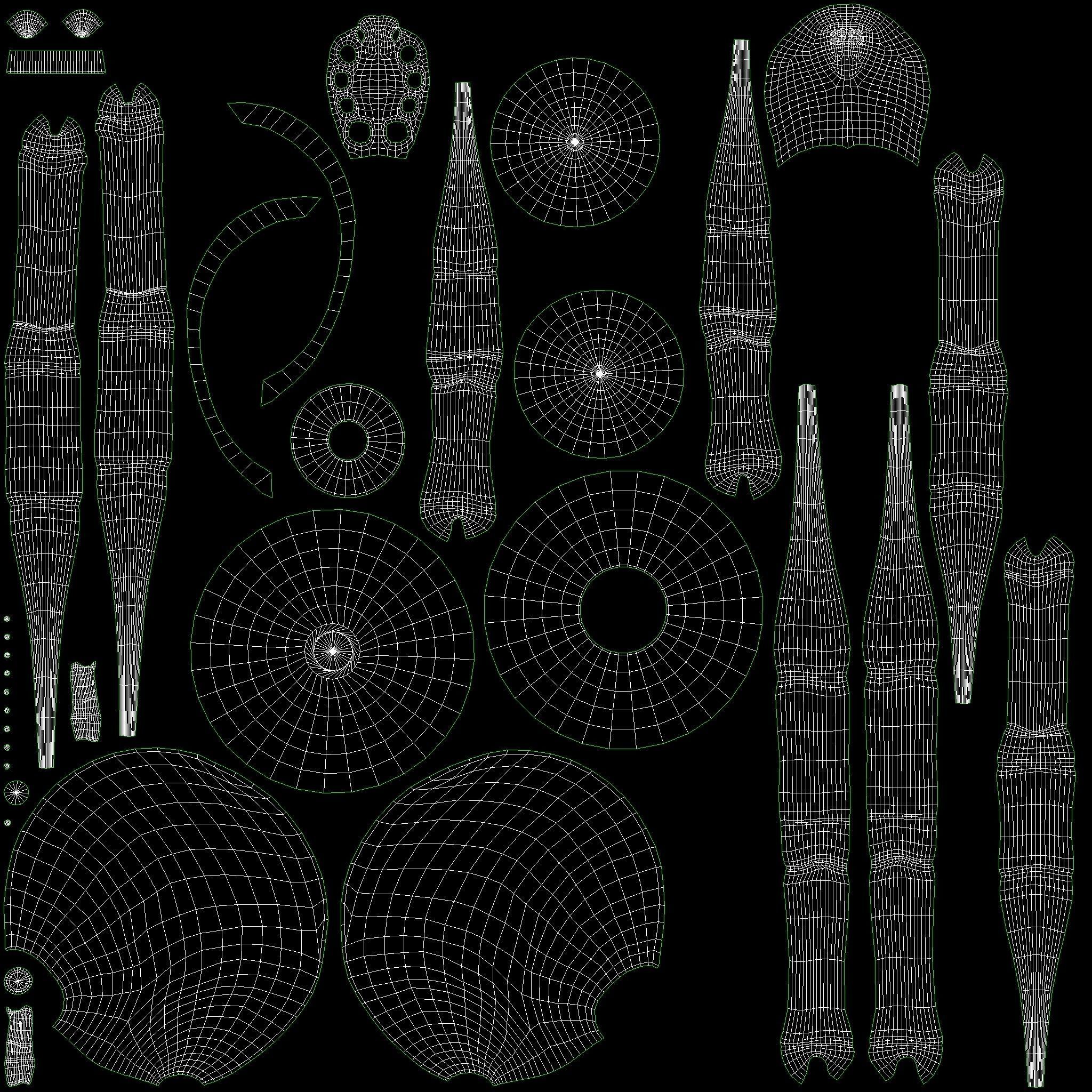 Spider Black Widow 3D model_12